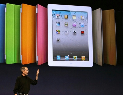 Steve Jobs apresenta o novo iPad